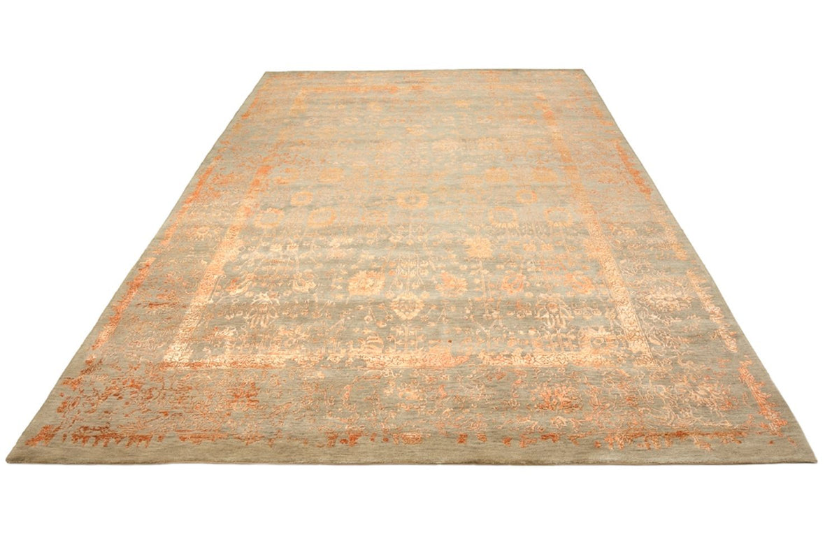 Designer tæppe - 342 x 248 cm - rust