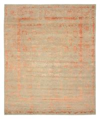Designer tæppe - 299 x 249 cm - rust