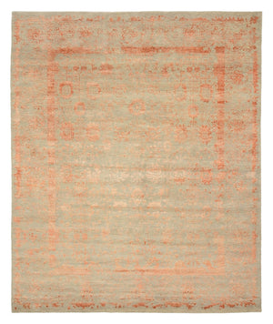 Designer tæppe - 299 x 249 cm - rust