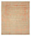 Designer tæppe - 299 x 249 cm - rust