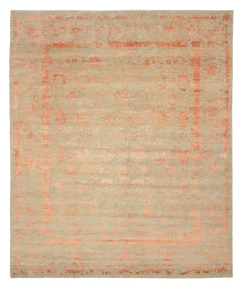 Designer tæppe - 299 x 249 cm - rust