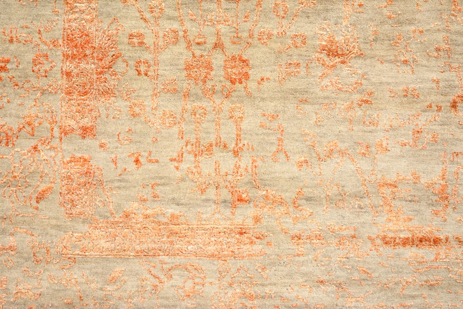 Designer tæppe - 299 x 249 cm - rust