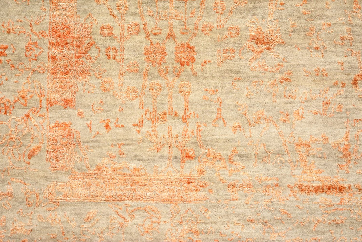 Designer tæppe - 299 x 249 cm - rust