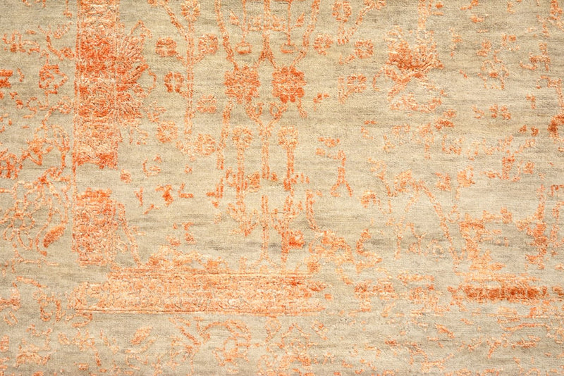 Designer tæppe - 299 x 249 cm - rust