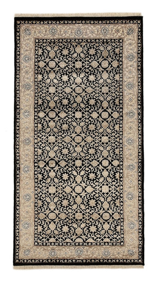 Orientalsk tæppe - Bijar - Indus - 143 x 74 cm - mørkeblå