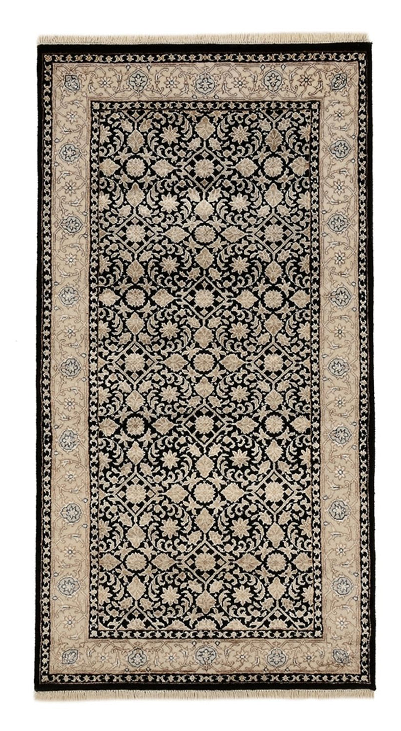 Orientalsk tæppe - Bijar - Indus - 143 x 74 cm - mørkeblå