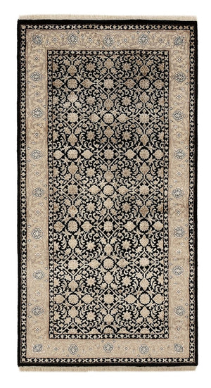 Orientalsk tæppe - Bijar - Indus - 143 x 73 cm - mørkeblå