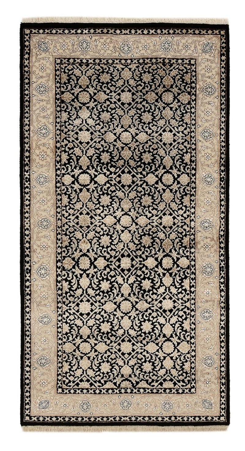 Orientalsk tæppe - Bijar - Indus - 143 x 73 cm - mørkeblå