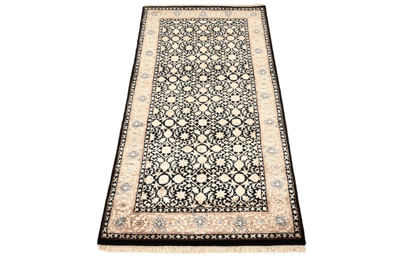 Orientalsk tæppe - Bijar - Indus - 143 x 73 cm - mørkeblå