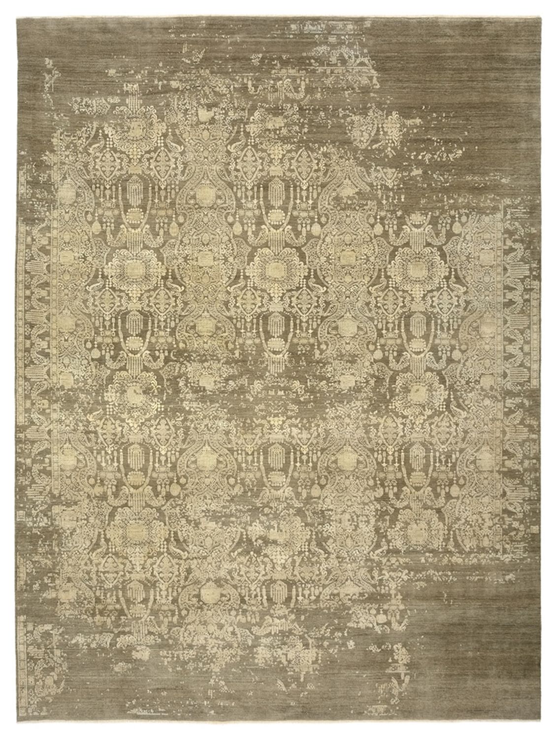 Designer tæppe - 362 x 270 cm - sand