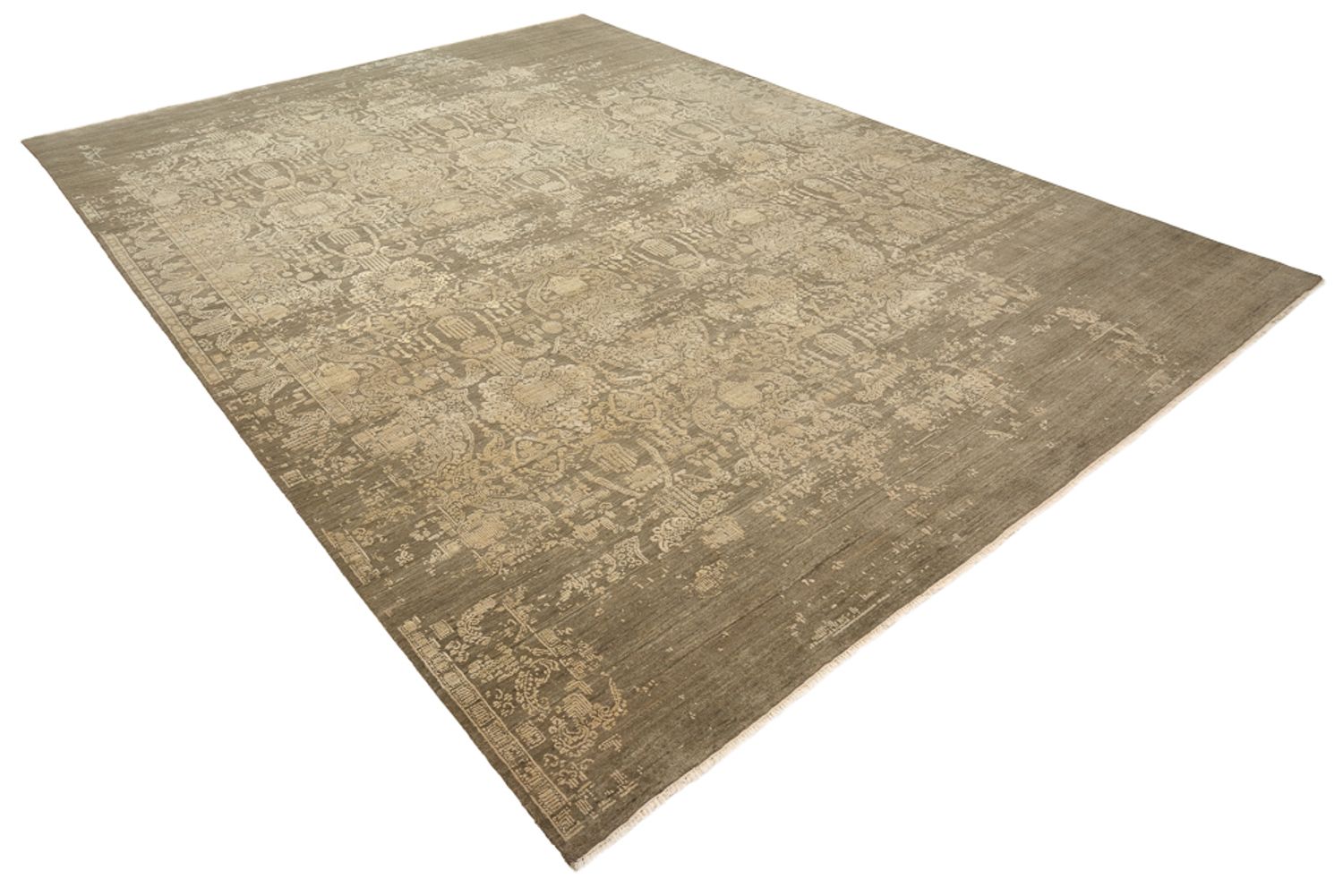 Designer tæppe - 362 x 270 cm - sand