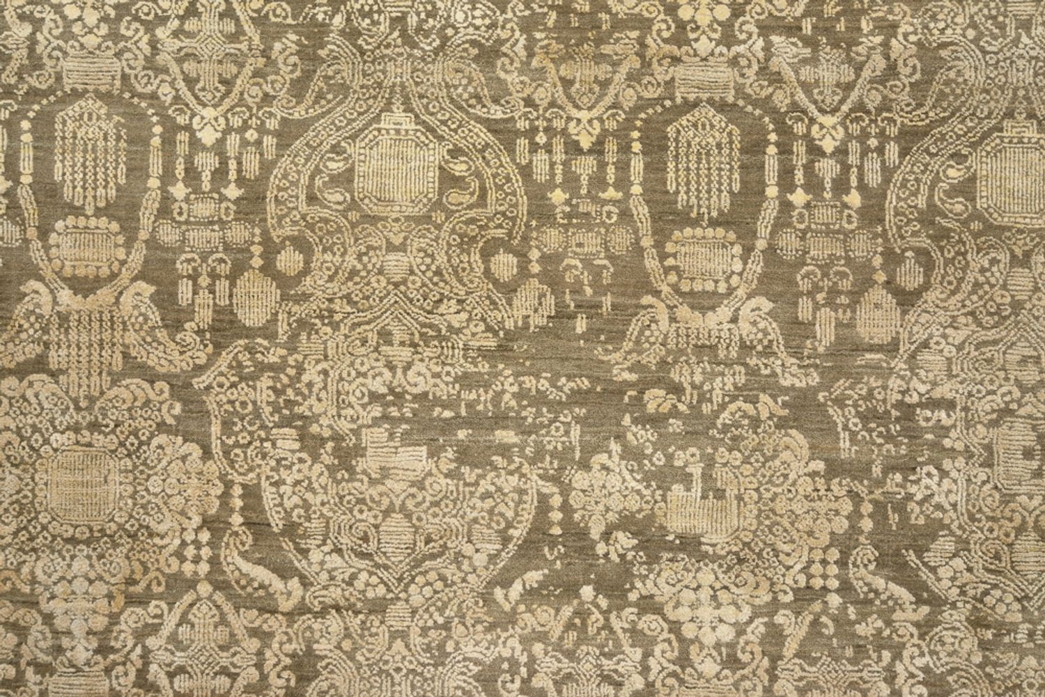Designer tæppe - 362 x 270 cm - sand