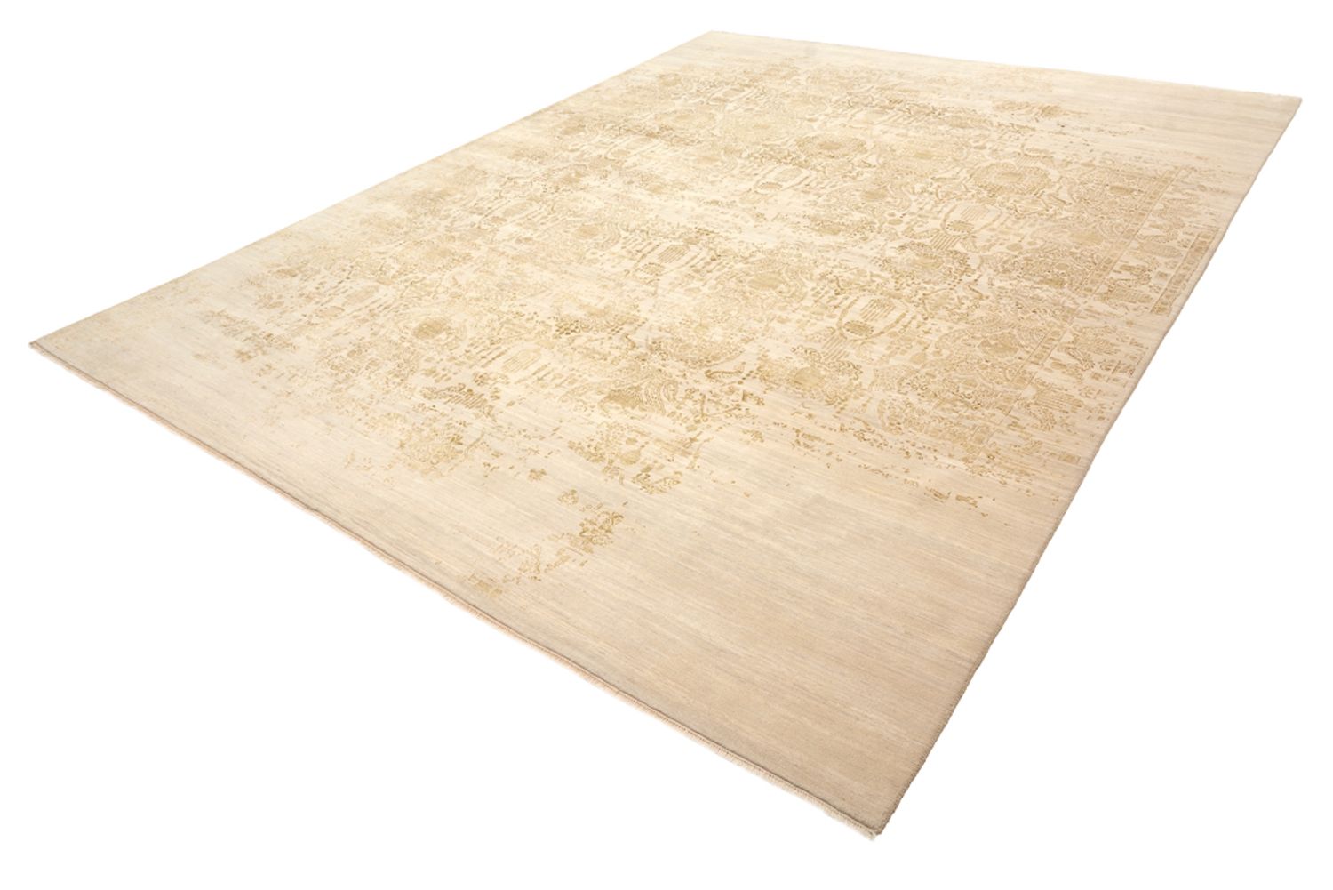 Designer tæppe - 361 x 276 cm - sand