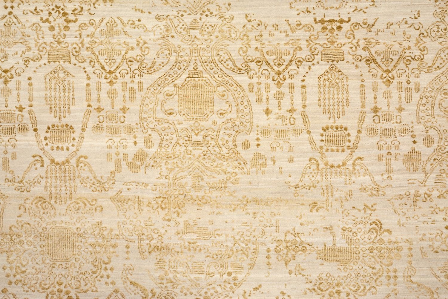 Designer tæppe - 361 x 276 cm - sand