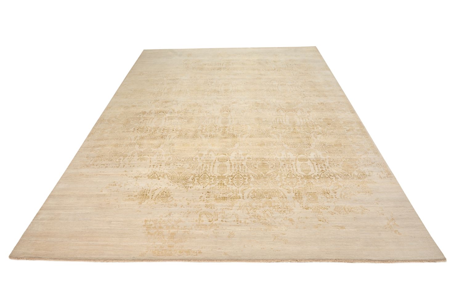 Designer tæppe - 361 x 276 cm - sand