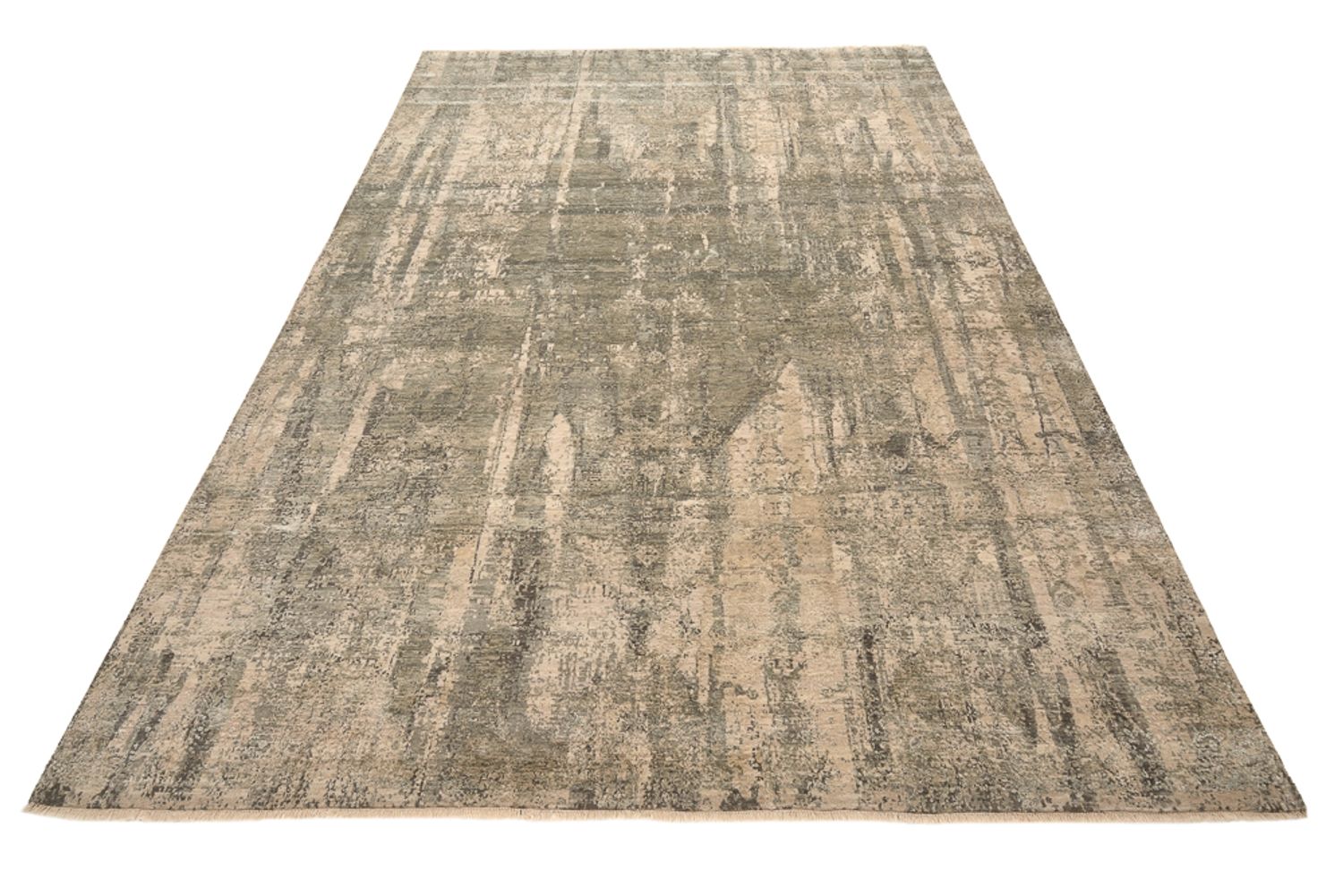 Designer tæppe - 360 x 262 cm - grå
