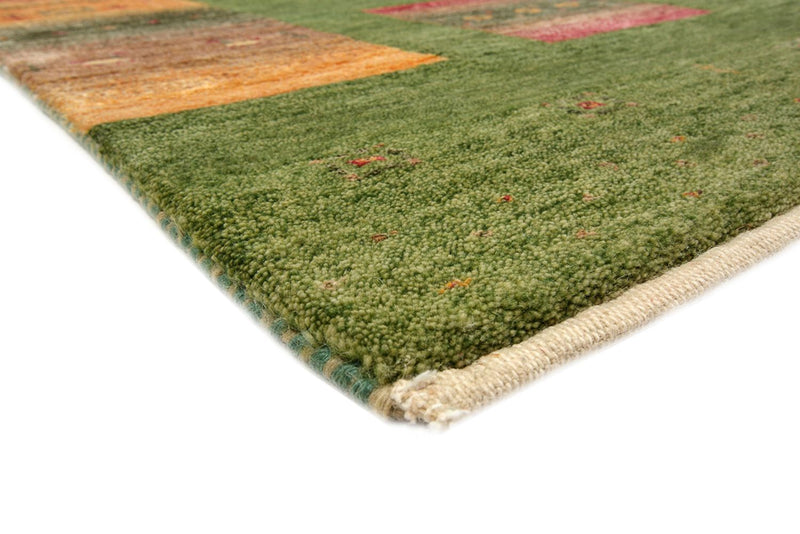 Gabbeh-tæppe - Loribaft Indus - 340 x 249 cm - grøn
