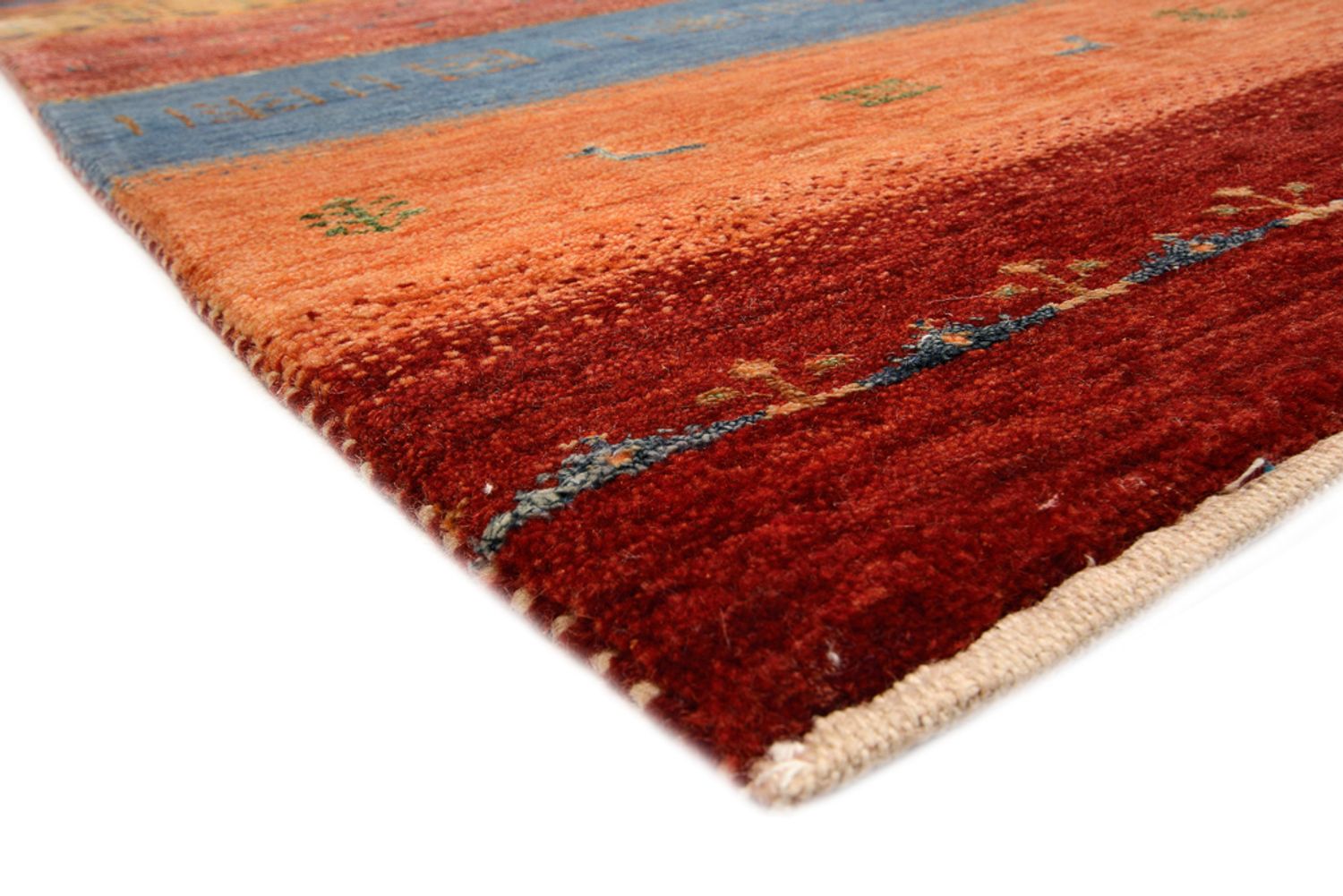 Gabbeh-tæppe - Loribaft Indus - 342 x 253 cm - rød
