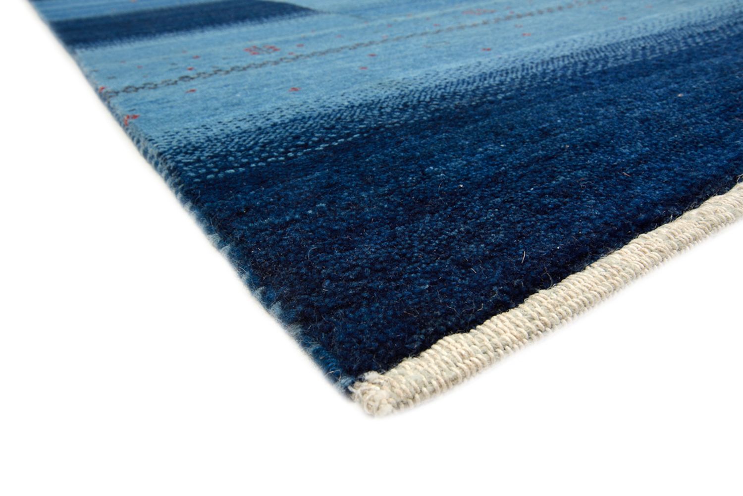 Gabbeh-tæppe - Loribaft Indus - 304 x 243 cm - lyseblå
