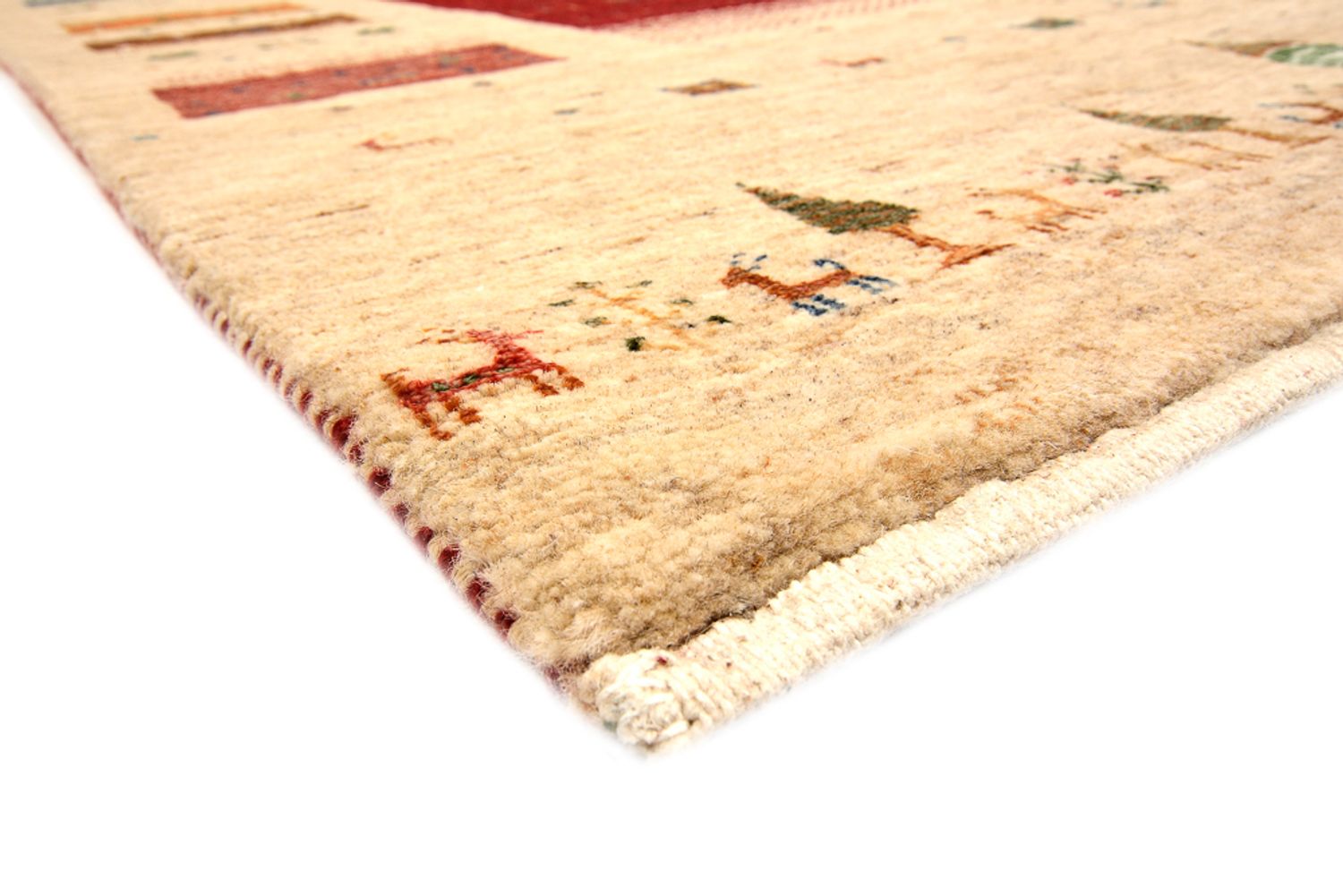 Gabbeh-tæppe - Loribaft Indus - 300 x 251 cm - flerfarvet