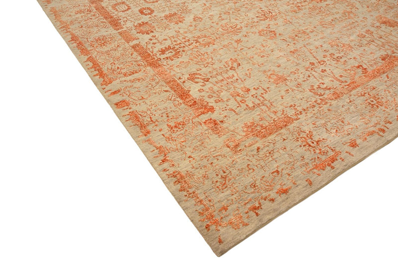 Designer tæppe - 340 x 243 cm - rust