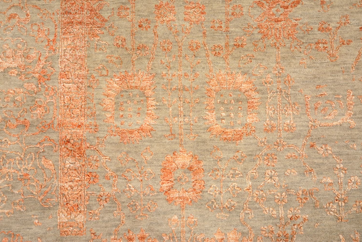 Designer tæppe - 340 x 243 cm - rust