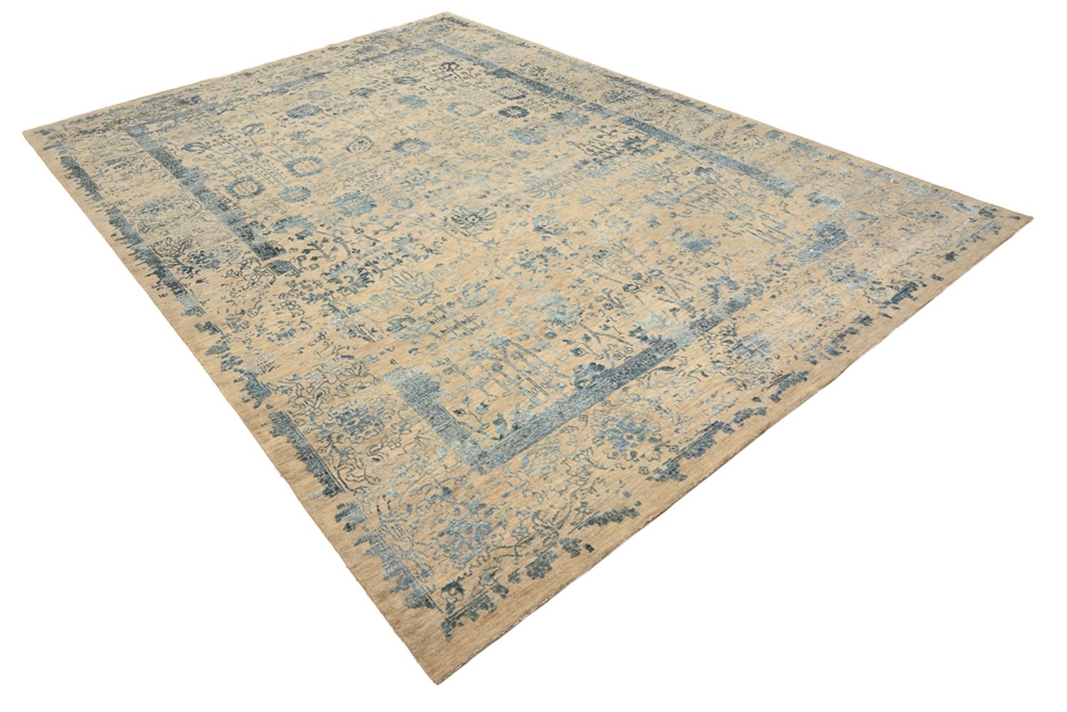 Designer tæppe - 337 x 246 cm - sand