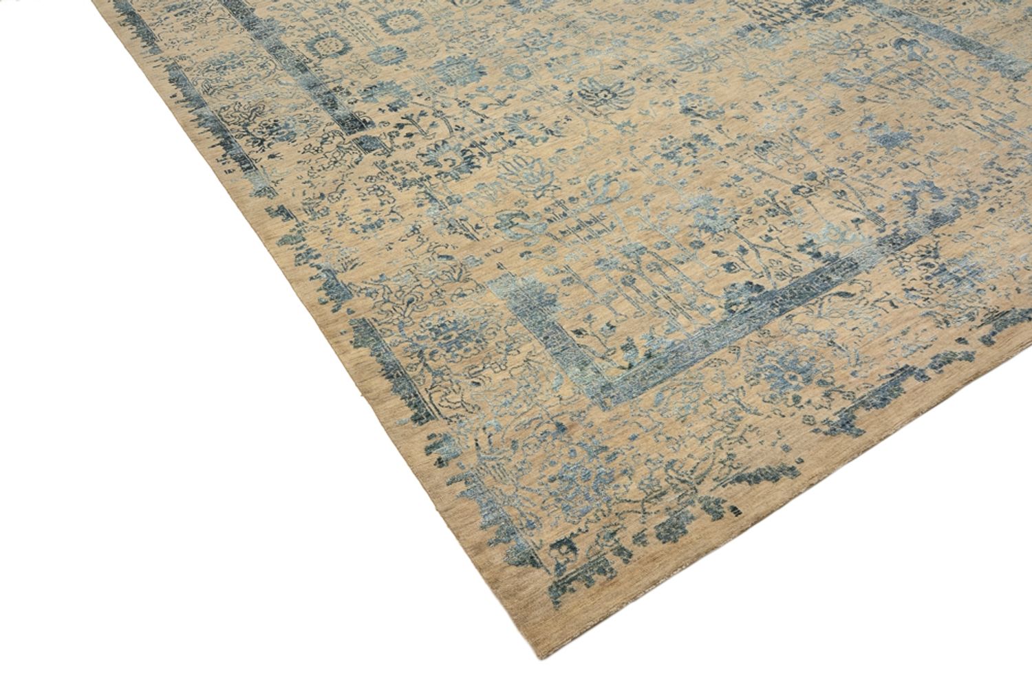 Designer tæppe - 337 x 246 cm - sand