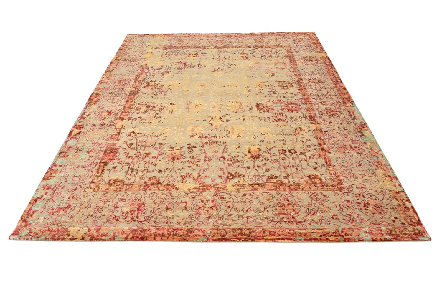 Designer tæppe - 294 x 250 cm - beige