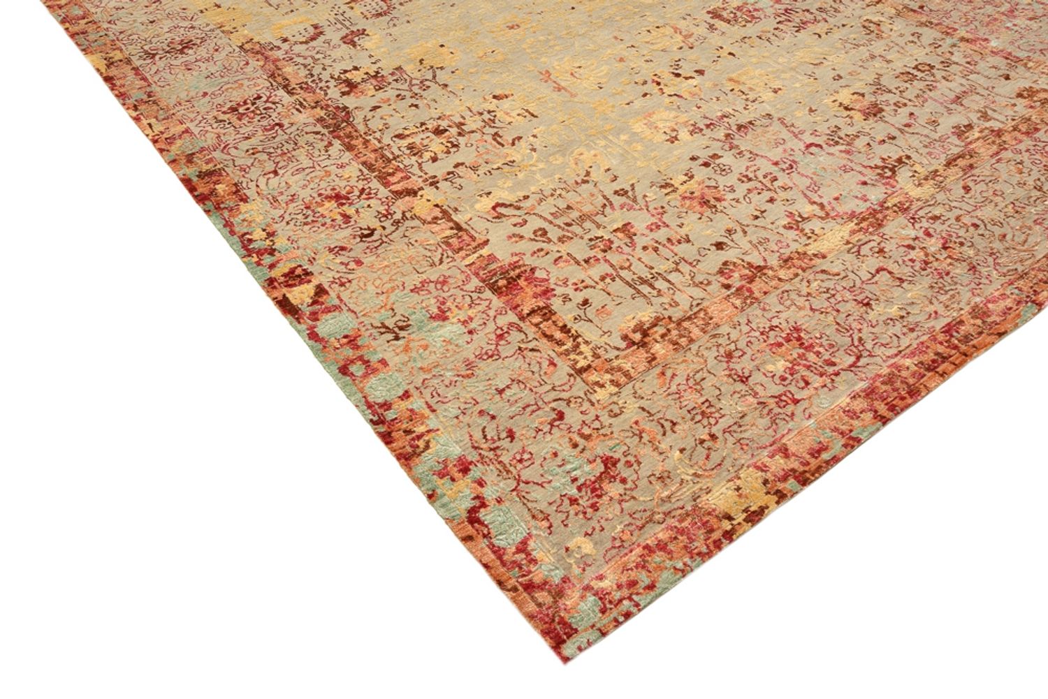 Designer tæppe - 294 x 250 cm - beige