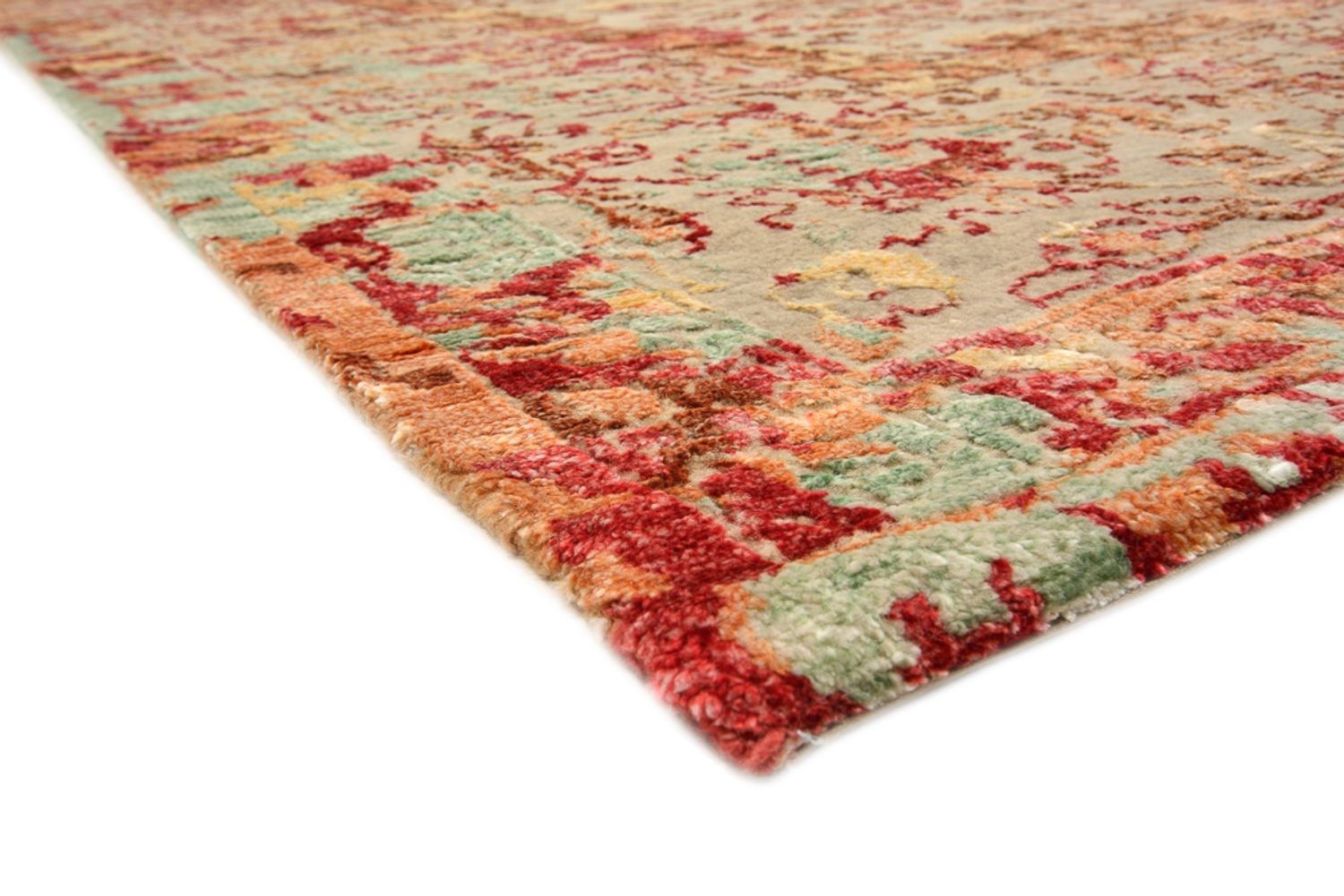 Designer tæppe - 294 x 250 cm - beige
