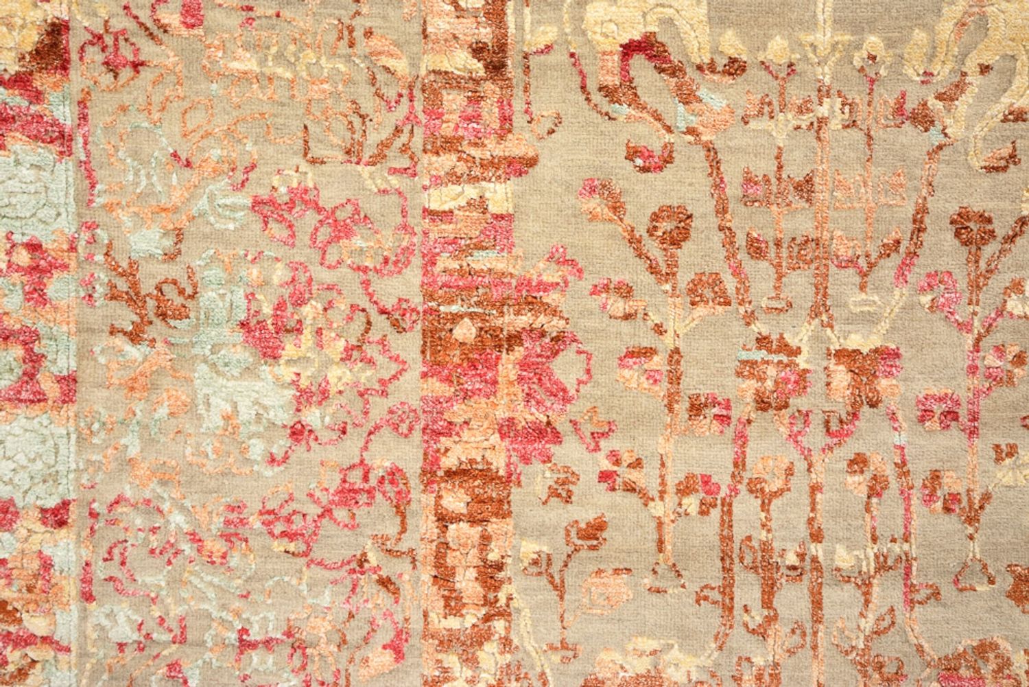 Designer tæppe - 294 x 250 cm - beige