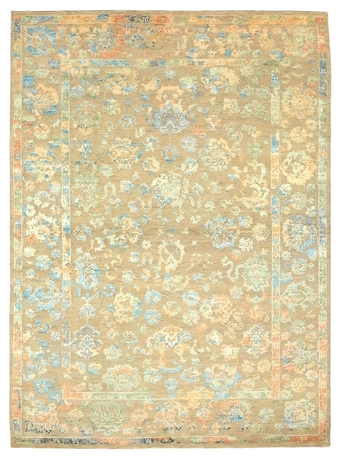Designer tæppe - 239 x 175 cm - sand