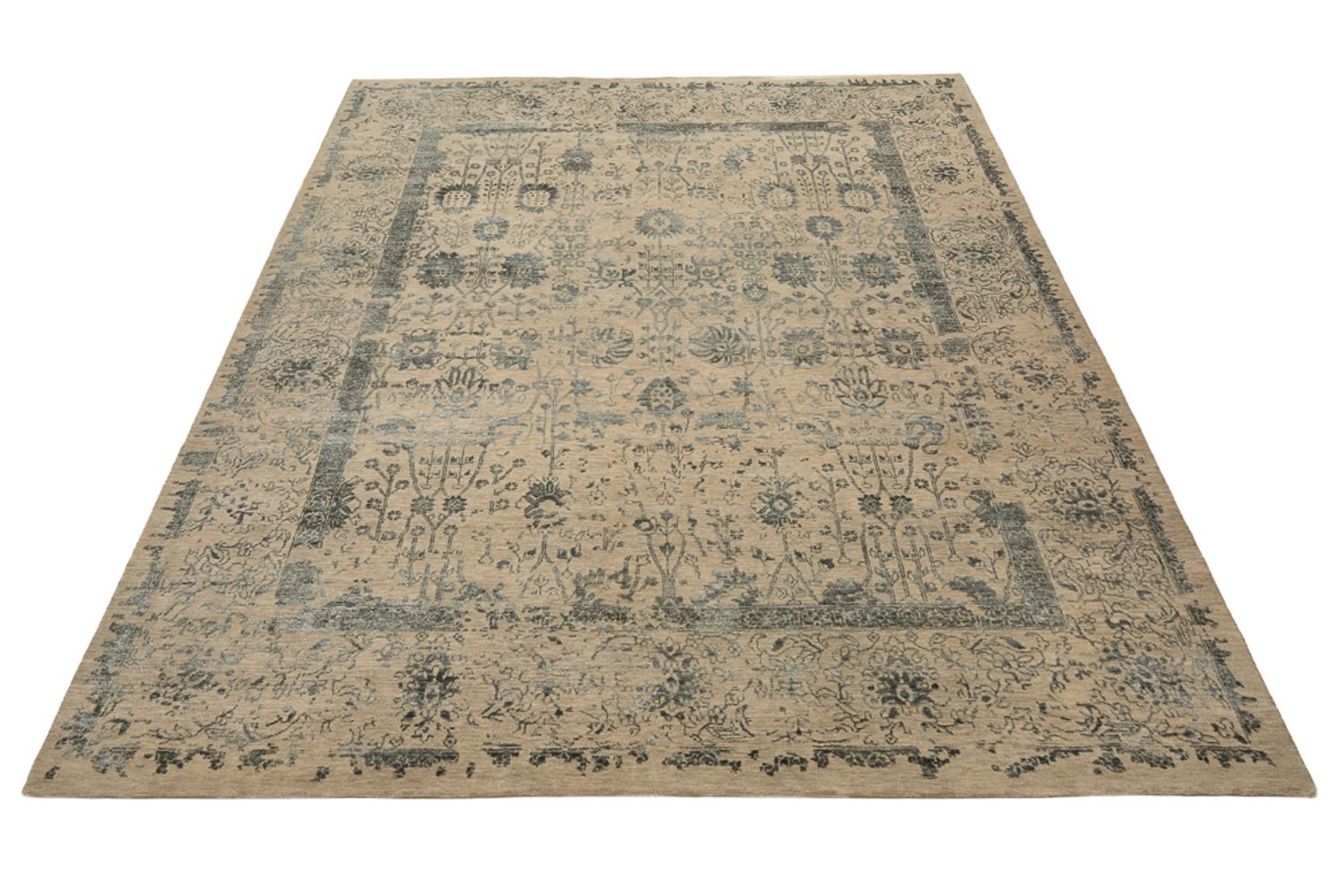 Designer tæppe - 293 x 245 cm - sand