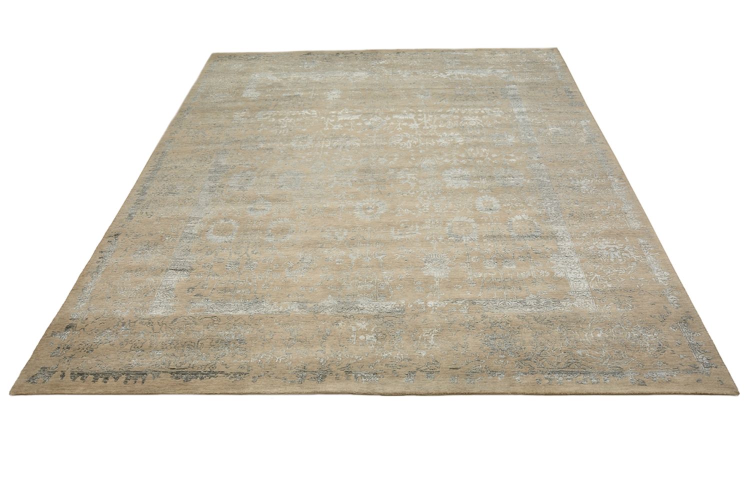 Designer tæppe - 293 x 245 cm - sand
