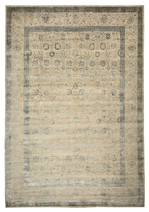 Designer tæppe - 493 x 340 cm - sand
