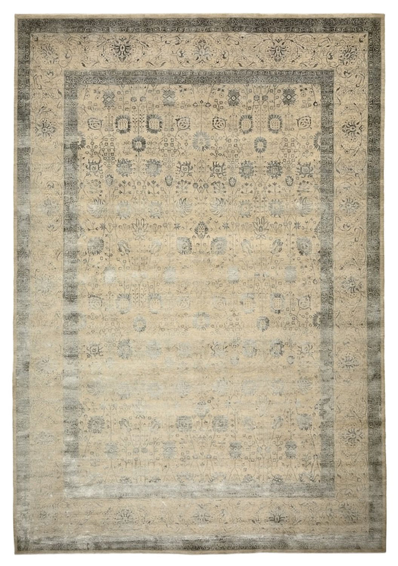 Designer tæppe - 493 x 340 cm - sand