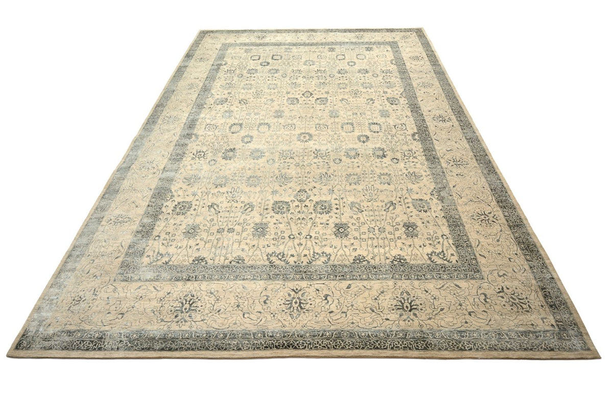 Designer tæppe - 493 x 340 cm - sand