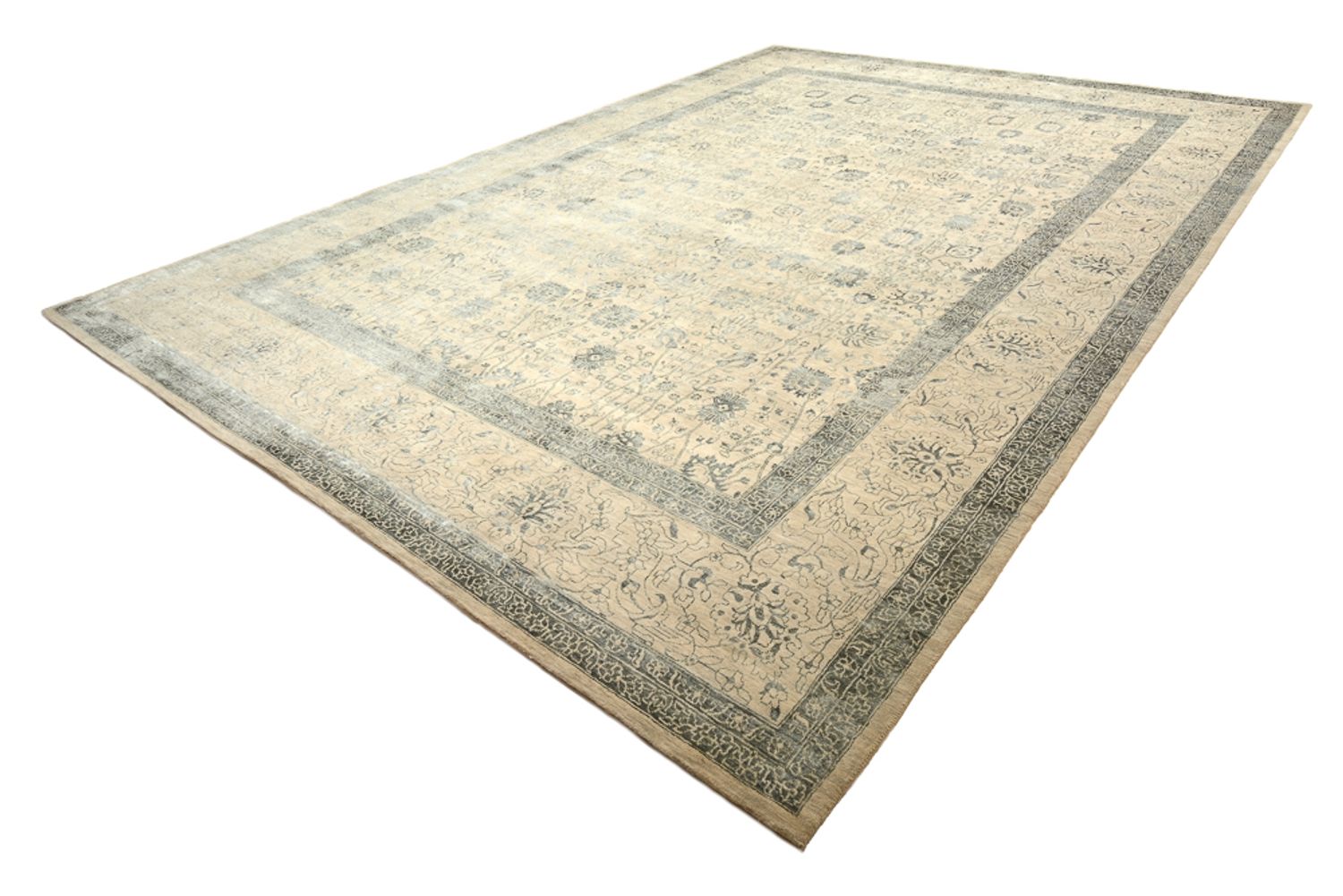 Designer tæppe - 493 x 340 cm - sand