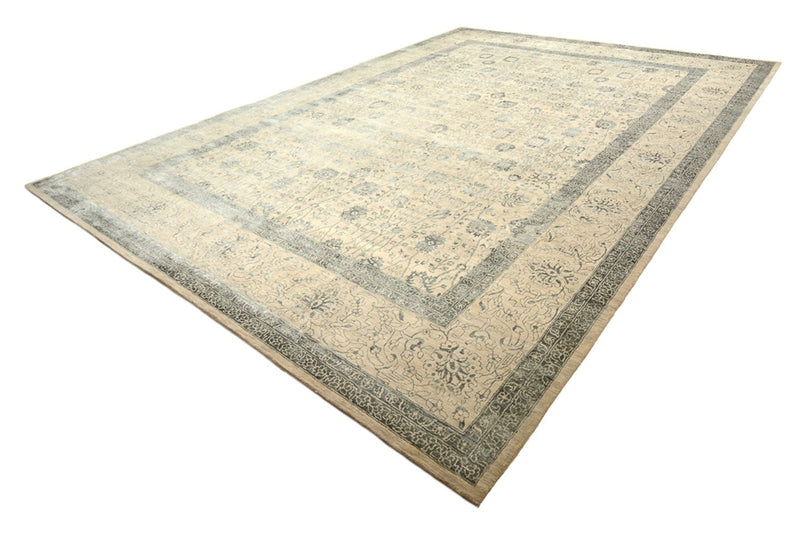 Designer tæppe - 493 x 340 cm - sand