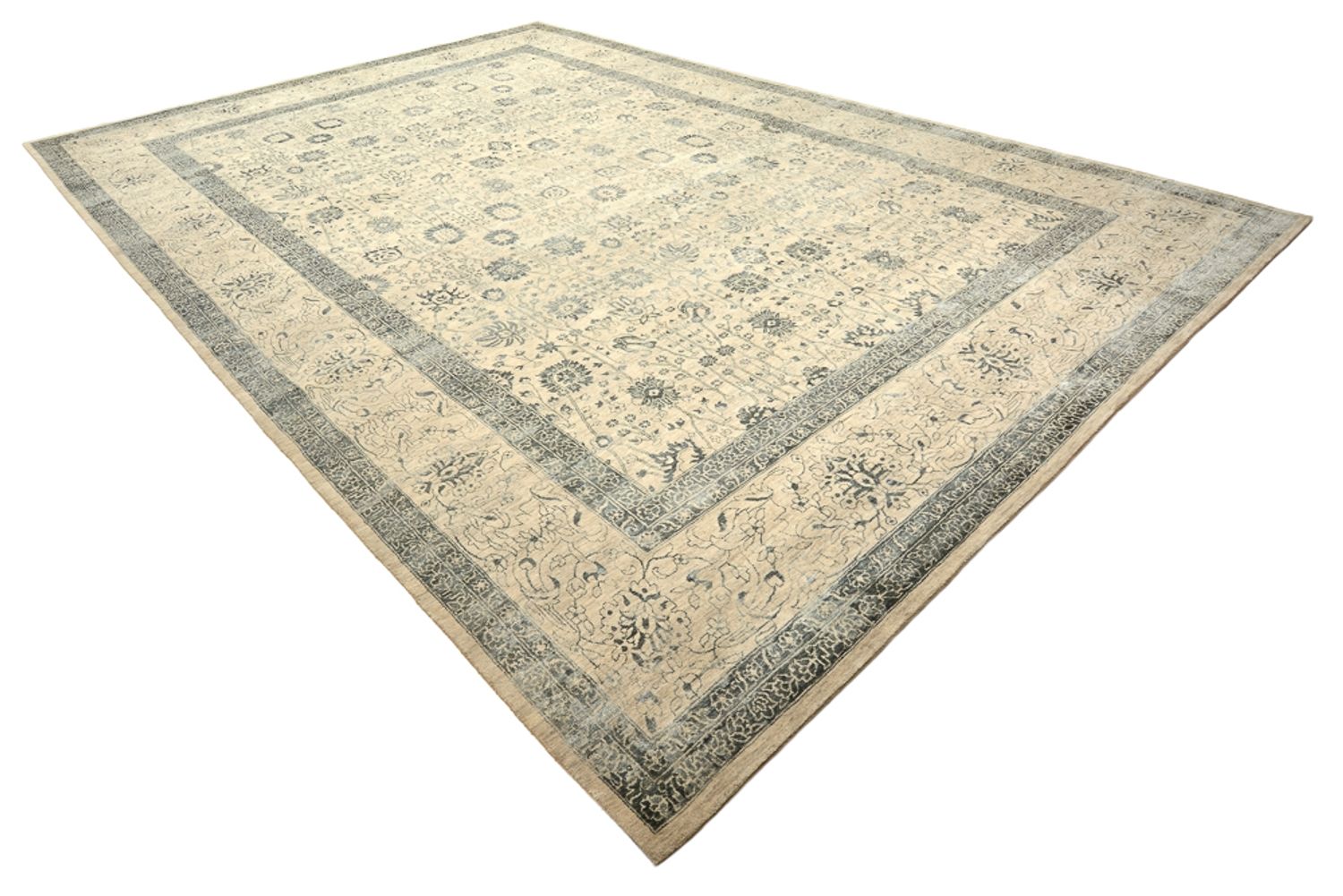 Designer tæppe - 493 x 340 cm - sand