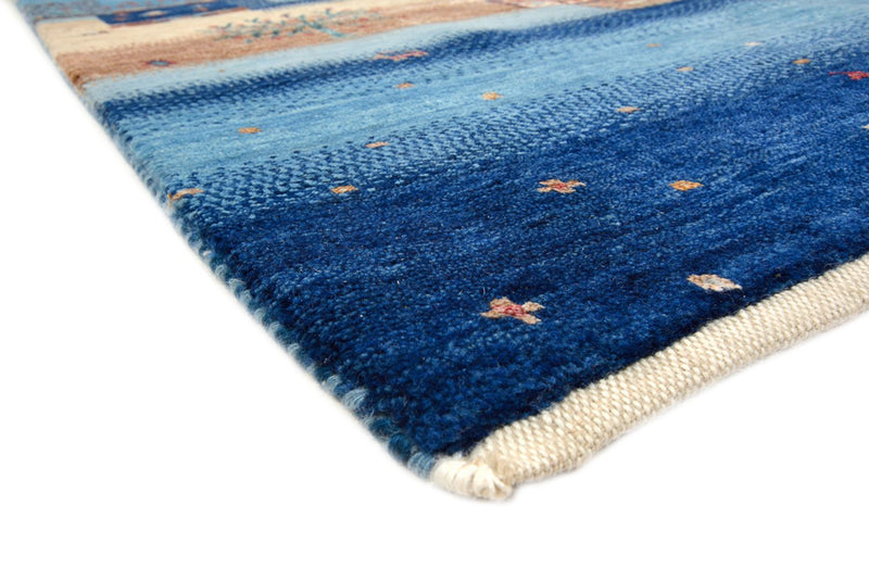 Gabbeh-tæppe - Loribaft Indus - 239 x 177 cm - flerfarvet
