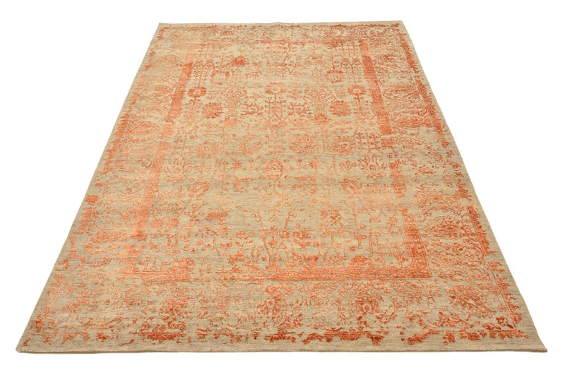 Designer tæppe - 236 x 173 cm - rust
