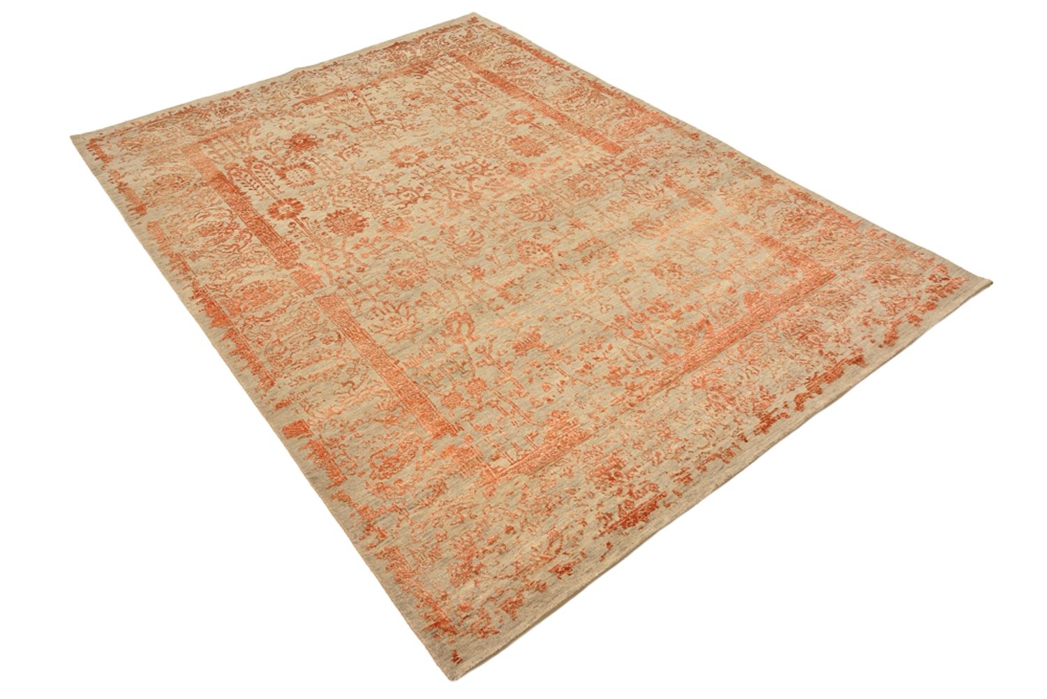 Designer tæppe - 236 x 173 cm - rust