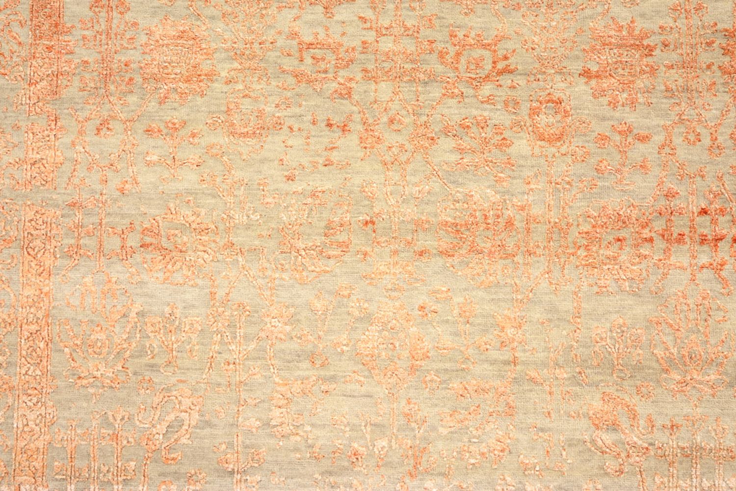 Designer tæppe - 236 x 173 cm - rust