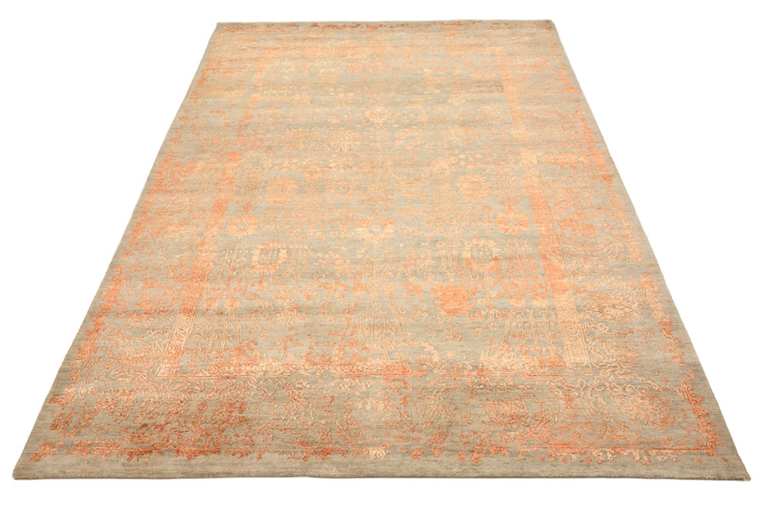 Designer tæppe - 236 x 173 cm - rust