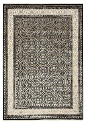 Orientalsk tæppe - Bijar - Indus - 295 x 206 cm - mørk beige