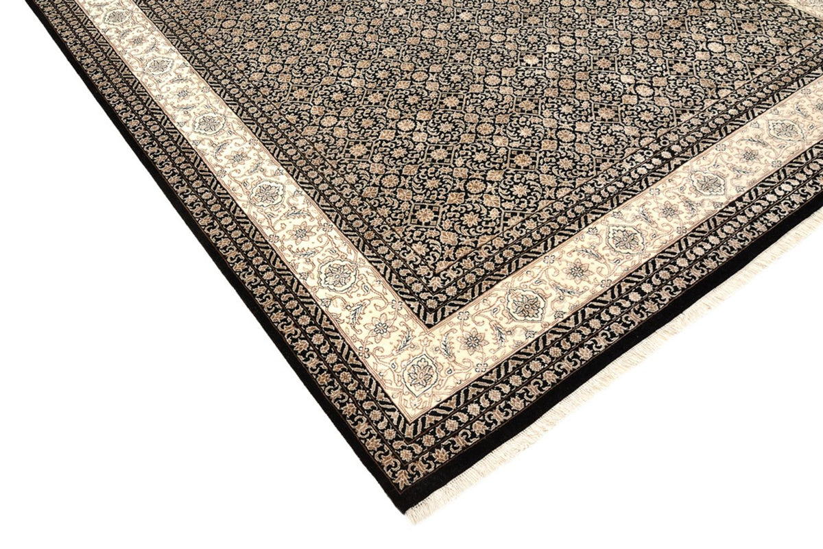 Orientalsk tæppe - Bijar - Indus - 295 x 206 cm - mørk beige
