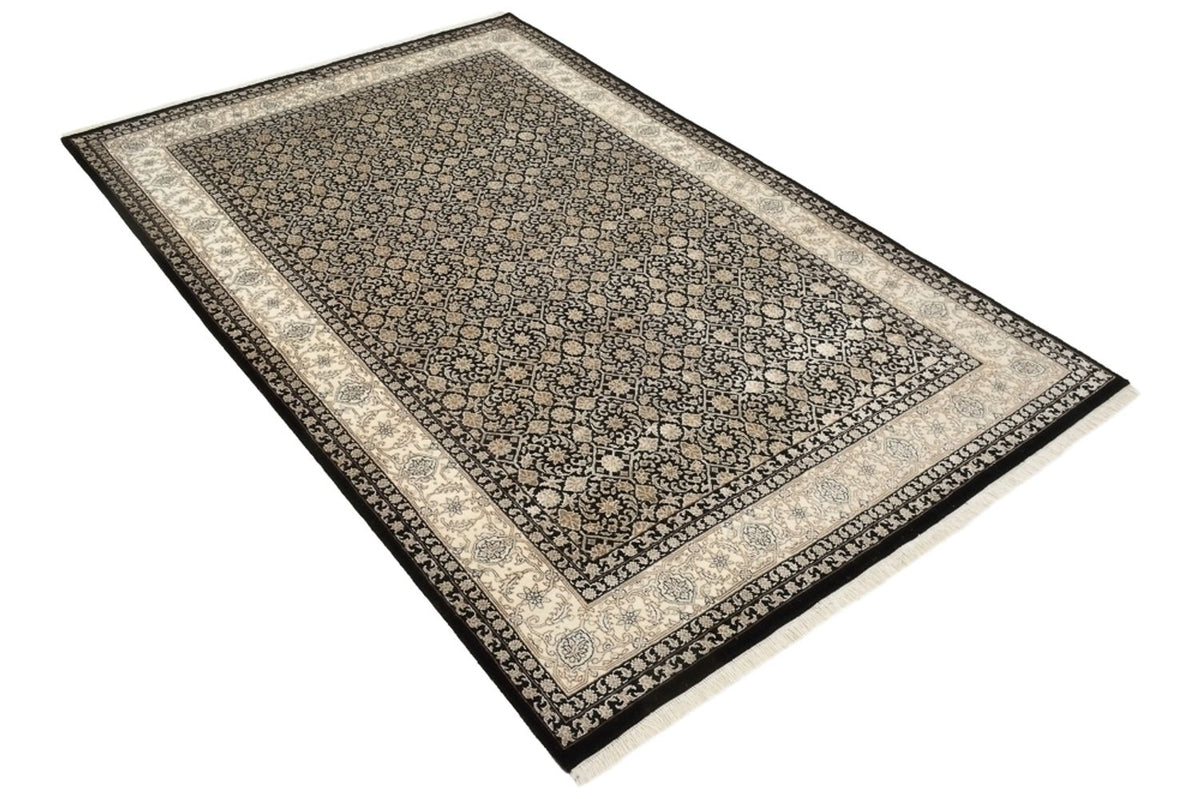 Orientalsk tæppe - Bijar - Indus - 209 x 139 cm - mørk beige