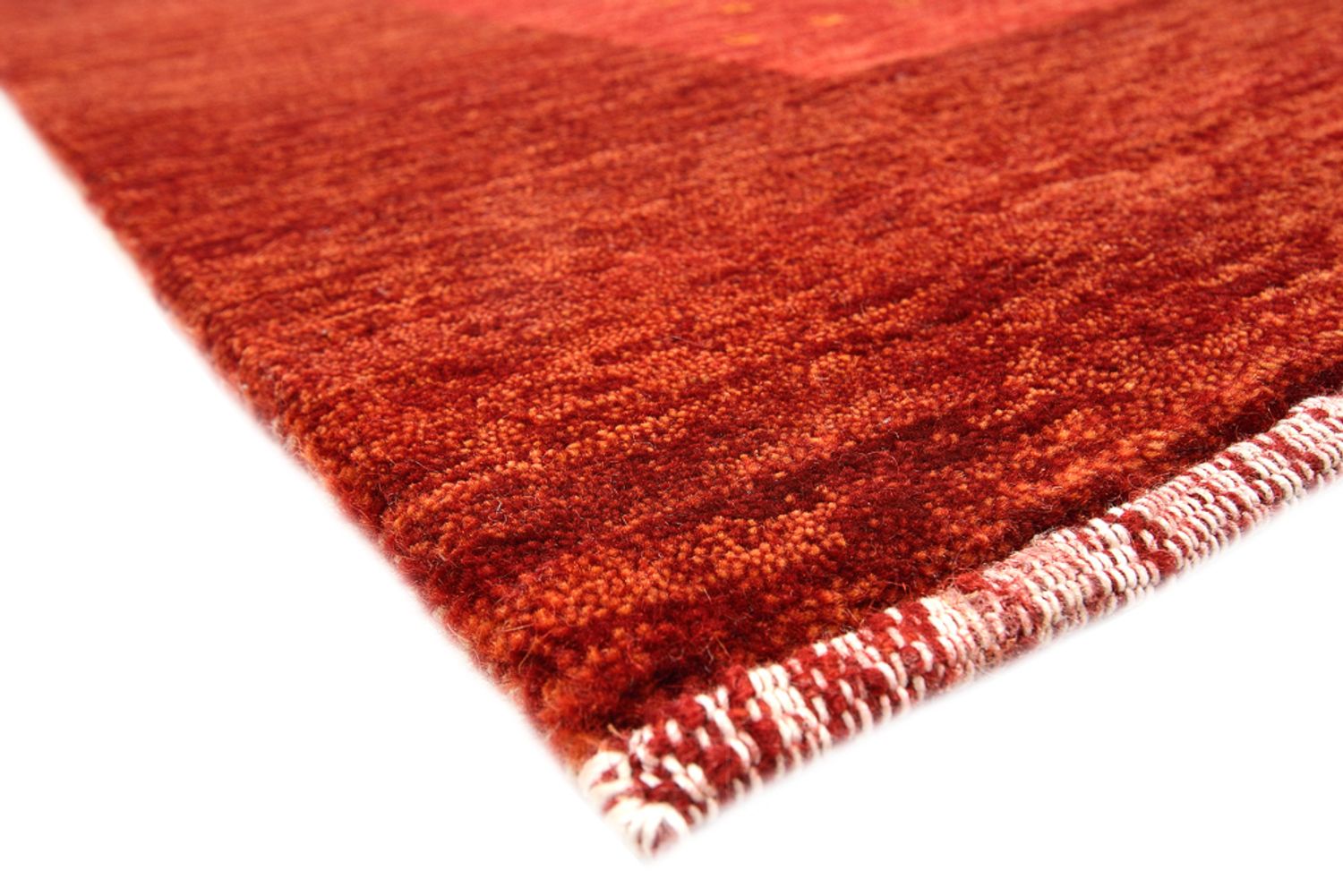 Gabbeh-tæppe - Loribaft Indus - 259 x 203 cm - rød